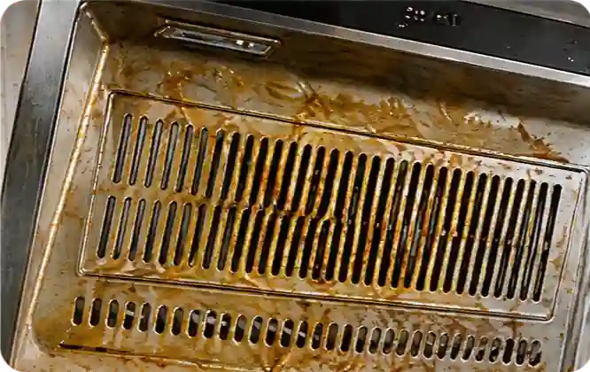Oily range hood